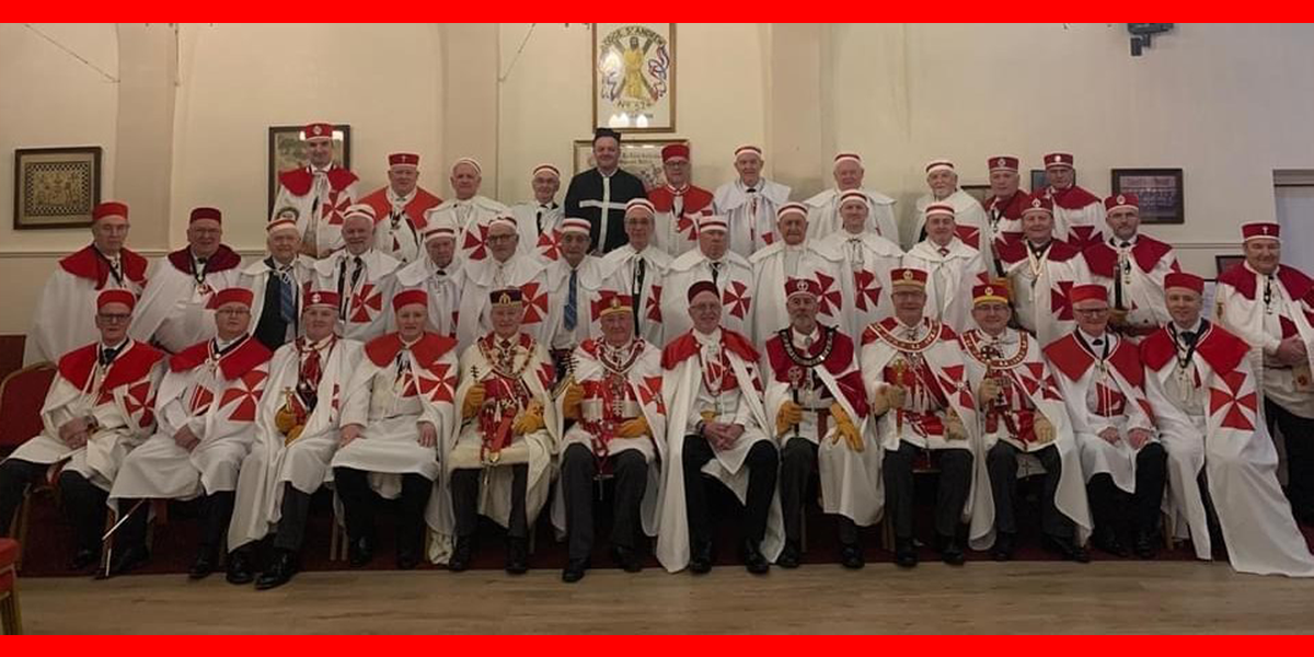 St John Cambuslang Installation Attended by Great Priory
